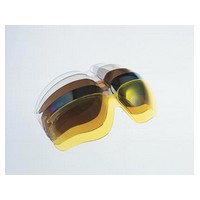 Honeywell S6902 Uvex Amber Ultradura Hardcoat Replacement Lens For Genesis Glasses